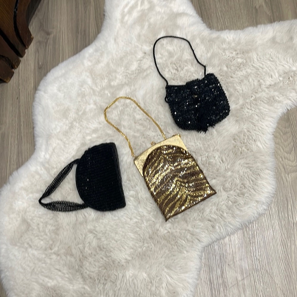 Vintage evening  beaded bags